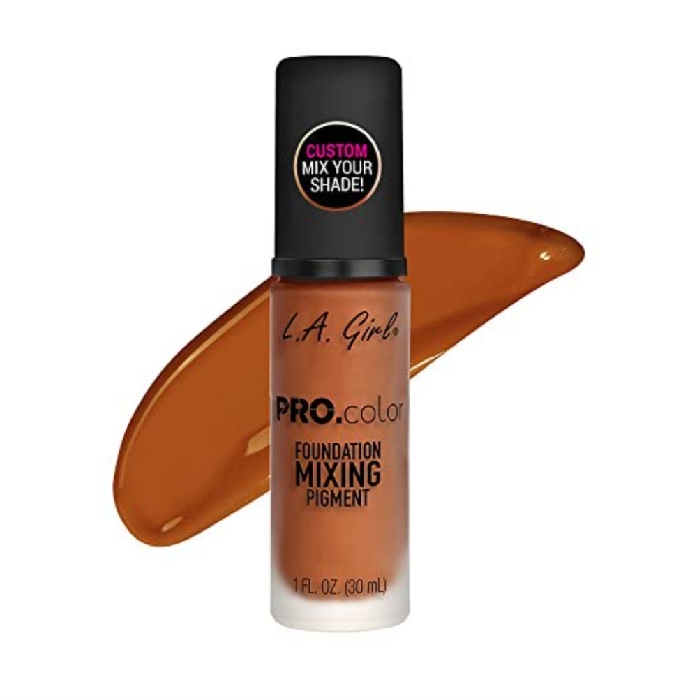 3 x LA Girl Pro Color Mixing Pigment, Orange GLM713